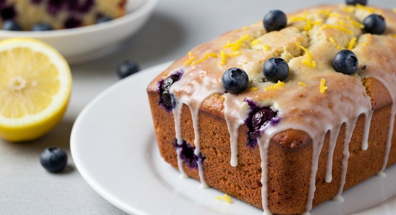 Gluten-Free Blueberry Lemon Bread — baking recipe, serves 4