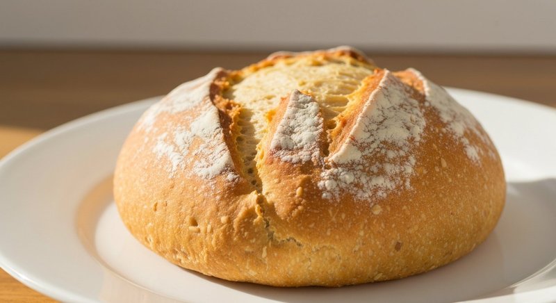 Gluten-Free Brown Rice Flour Bread — baking recipe, serves 4