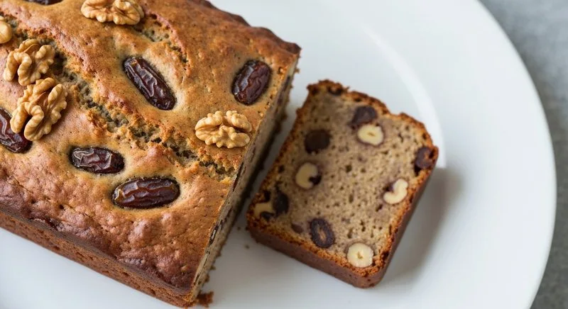 Gluten-Free Date and Walnut Loaf