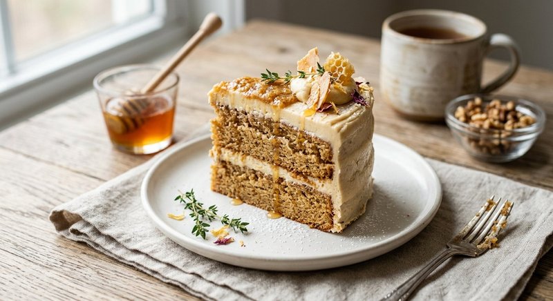 Gluten-Free Honey Cake — baking recipe, serves 4