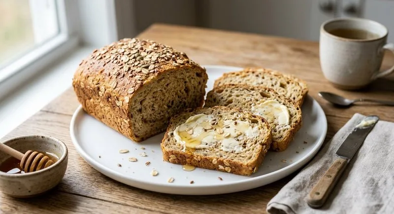 Gluten-Free Honey Oat Bread