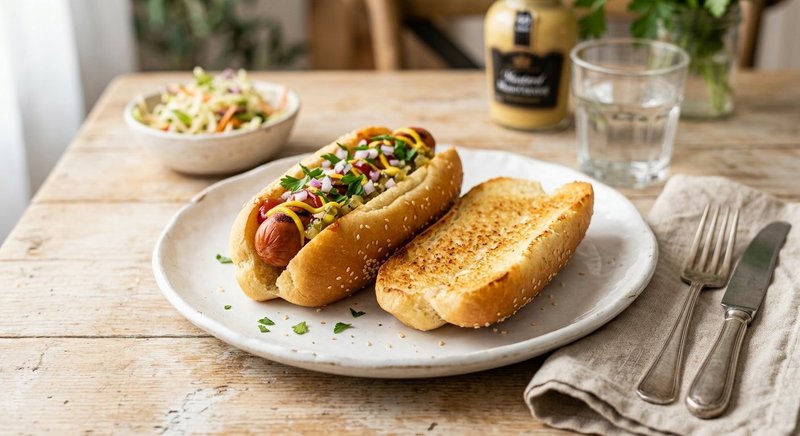 Gluten-Free Hot Dog Buns — baking recipe, serves 4