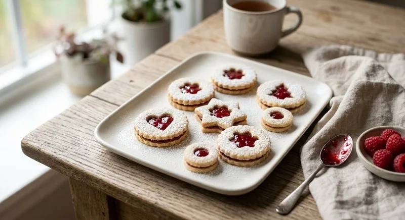 Gluten-Free Linzer Cookies