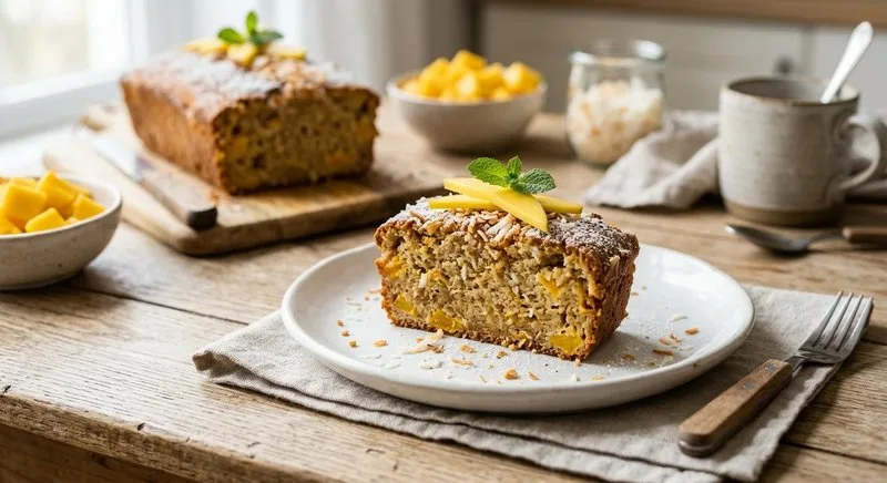 Gluten-Free Mango Coconut Bread