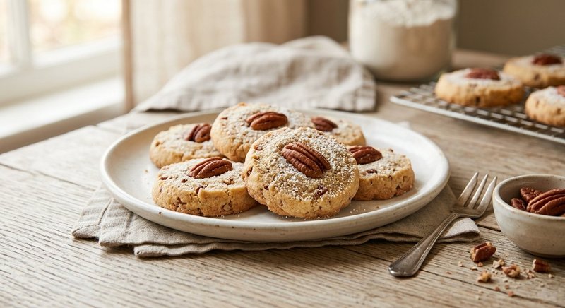 Gluten-Free Pecan Sandies — baking recipe, serves 4