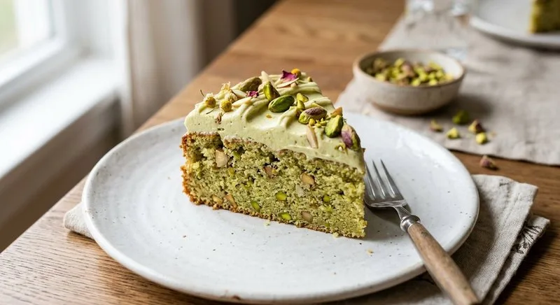 Gluten-Free Pistachio Almond Cake