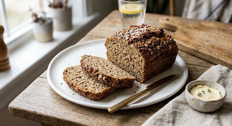Gluten-Free Quinoa Bread — baking recipe, serves 4