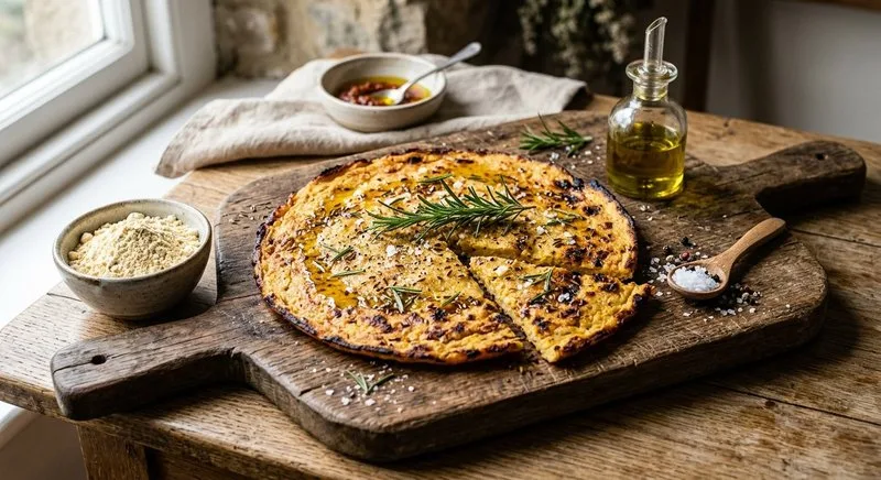 Gluten-Free Socca (Chickpea Flatbread)
