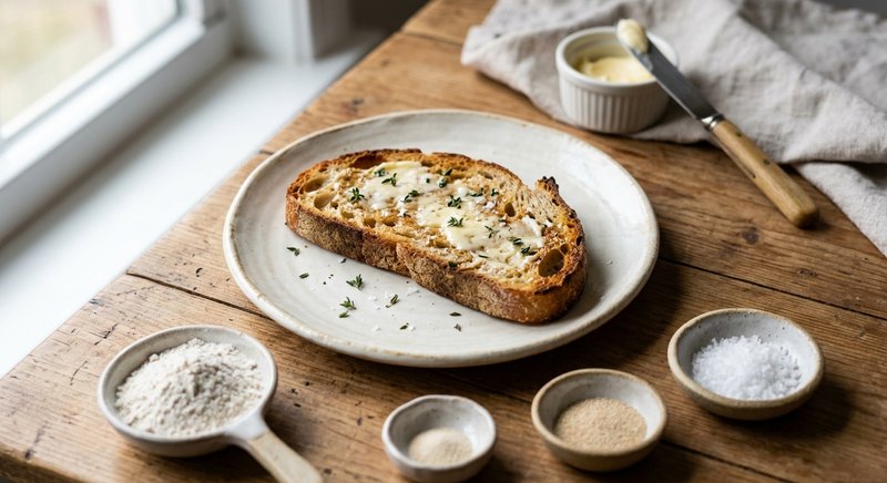 Gluten-Free Sourdough Bread — baking recipe, serves 4