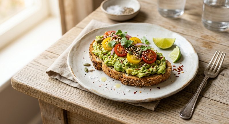 Gluten-Free Avocado Toast — breakfast recipe, serves 4
