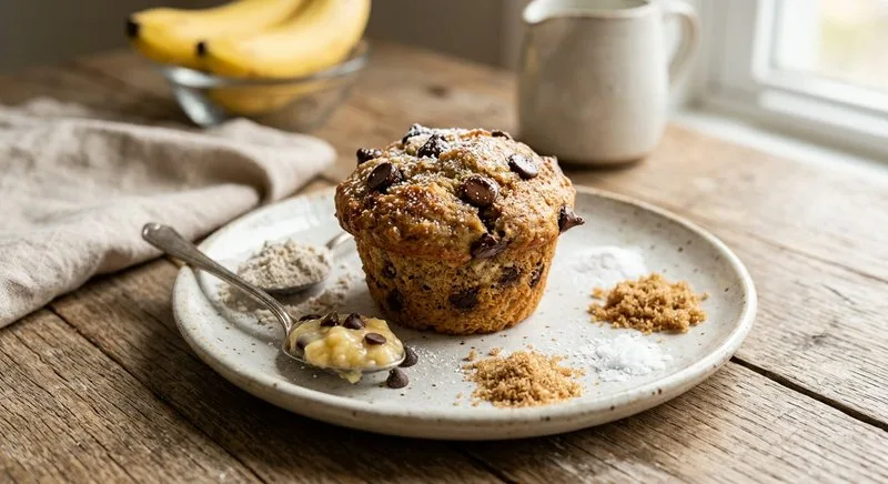 Gluten-Free Banana Chocolate Chip Muffins