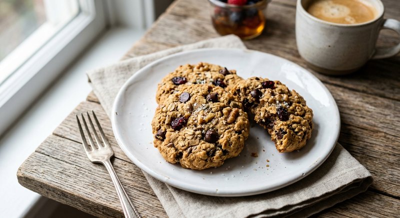 Gluten-Free Breakfast Cookies — breakfast recipe, serves 4