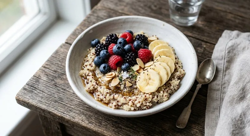 Gluten-Free Breakfast Quinoa Bowl
