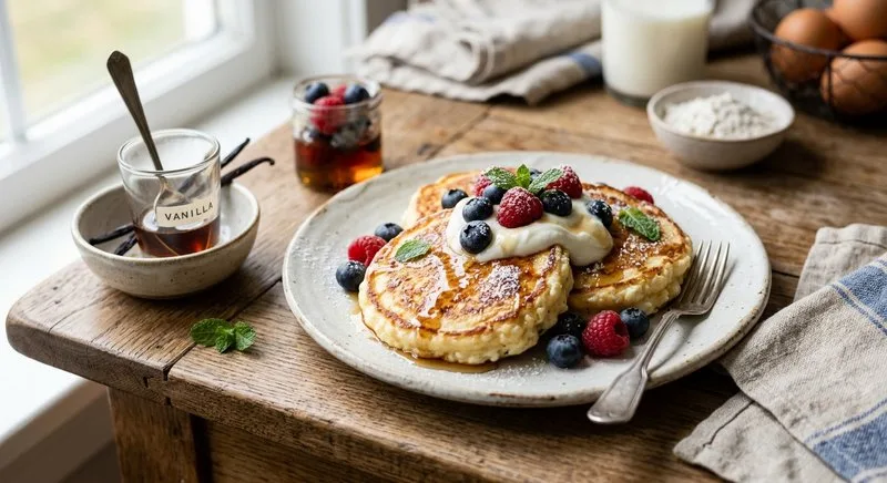 Gluten-Free Cottage Cheese Pancakes