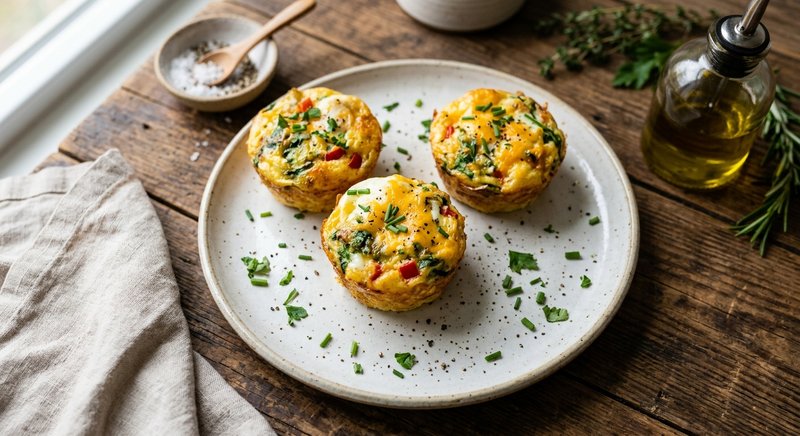 Gluten-Free Egg Muffin Cups — breakfast recipe, serves 4