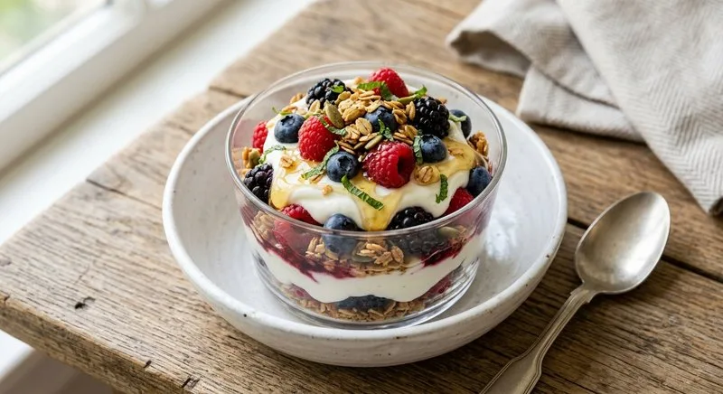 Gluten-Free Greek Yogurt Parfait
