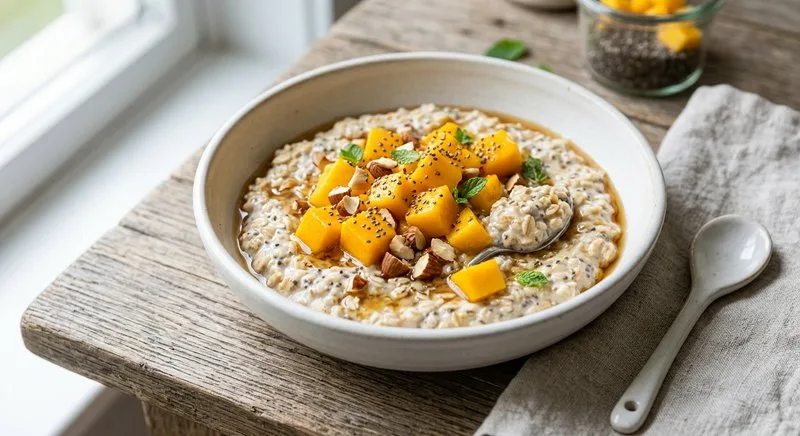 Gluten-Free Mango Overnight Oats