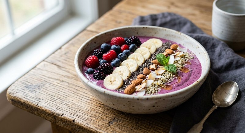 Gluten-Free Smoothie Bowl — breakfast recipe, serves 4