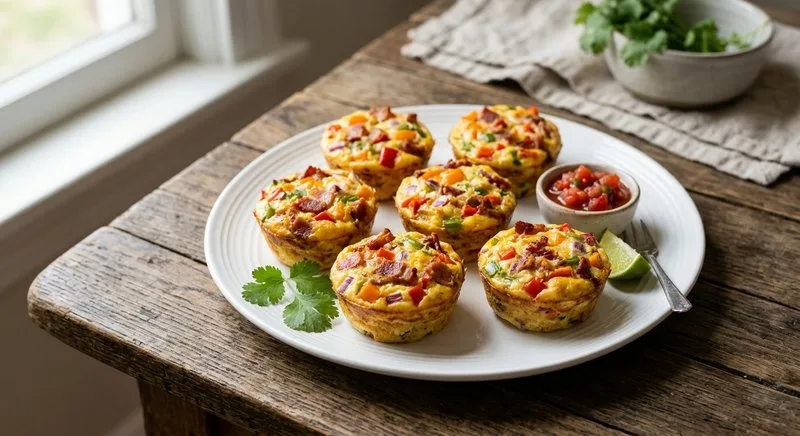 Gluten-Free Southwest Egg Muffin Cups