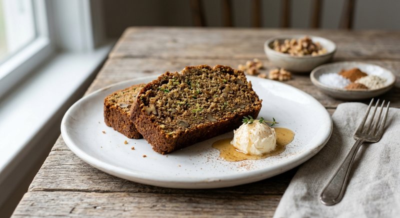 Gluten-Free Zucchini Bread — breakfast recipe, serves 4
