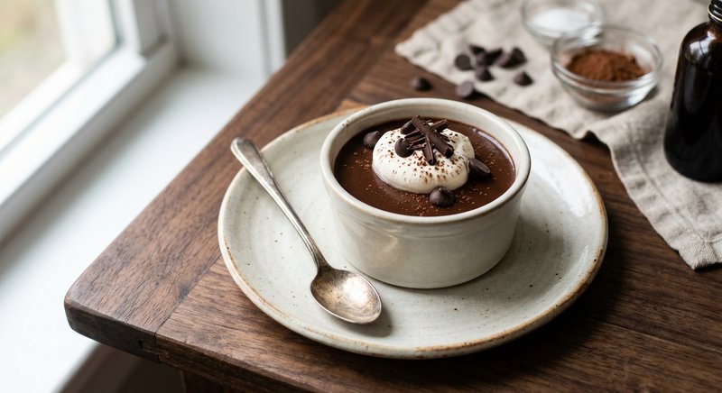 Gluten-Free Chocolate Pots de Creme — desserts recipe, serves 4