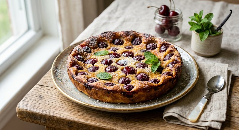 Gluten-Free Clafoutis — desserts recipe, serves 4