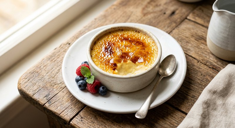 Gluten-Free Creme Brulee — desserts recipe, serves 4