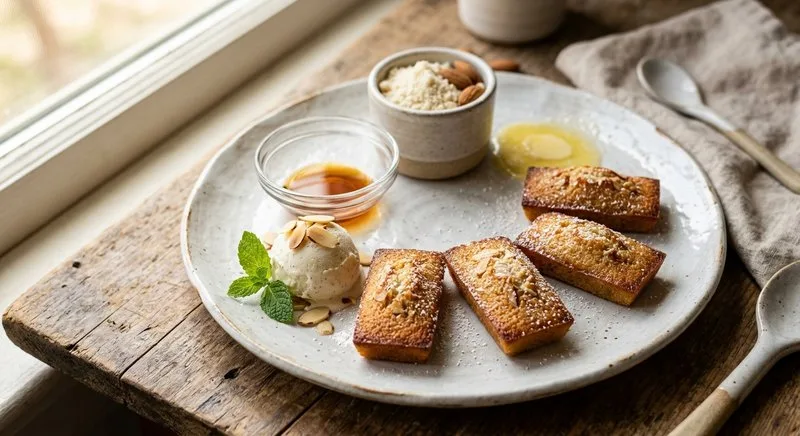 Gluten-Free Financiers with Almond Flour