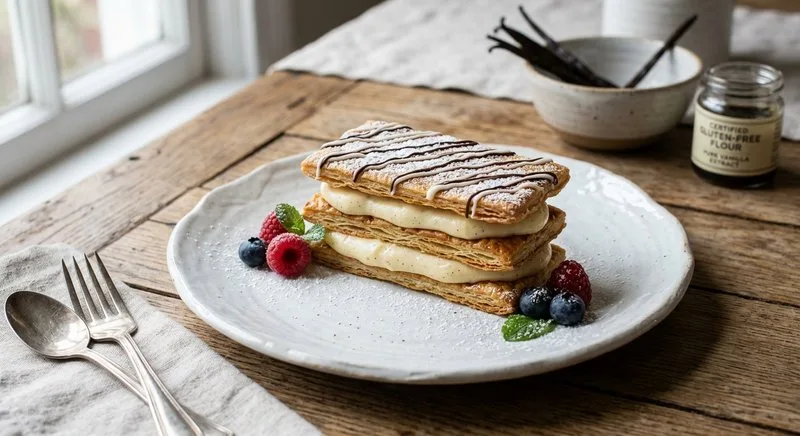 Gluten-Free Mille-Feuille with Pastry