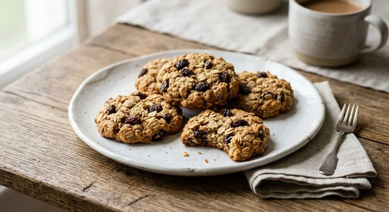 Gluten-Free Oatmeal Raisin Cookies