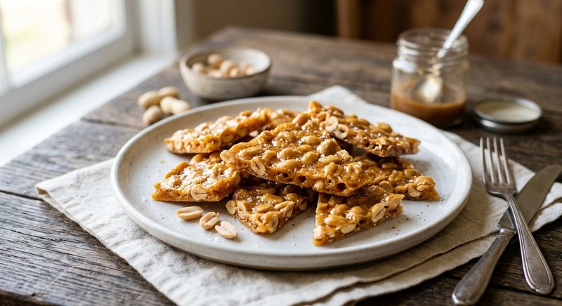 Gluten-Free Peanut Brittle — desserts recipe, serves 4