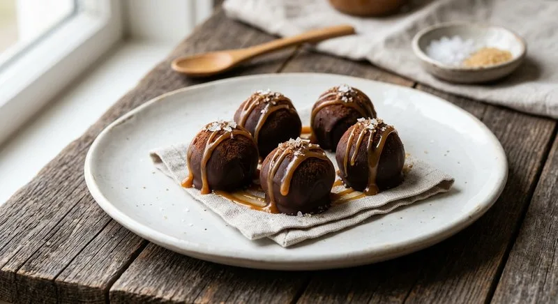 Gluten-Free Salted Caramel Truffles