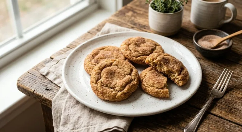 Gluten-Free Snickerdoodle Cookies