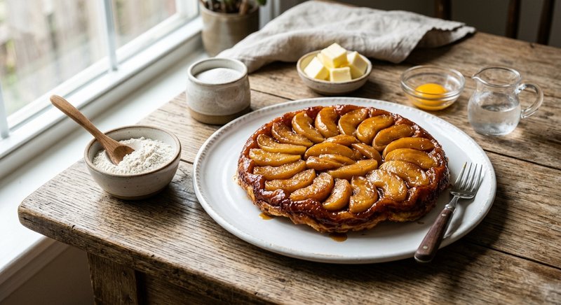Gluten-Free Tarte Tatin — desserts recipe, serves 4