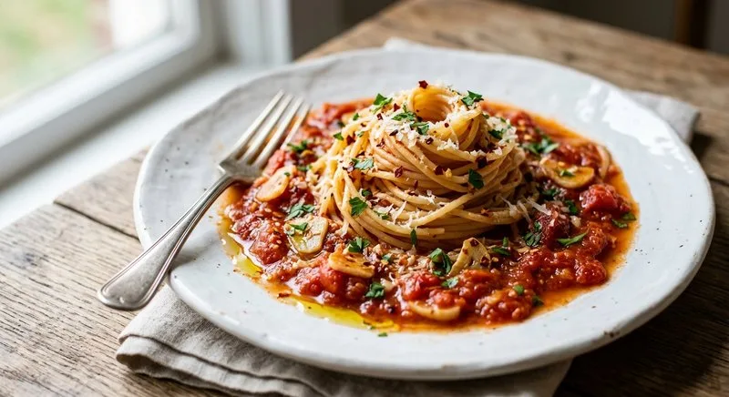 Gluten-Free Arrabbiata Pasta
