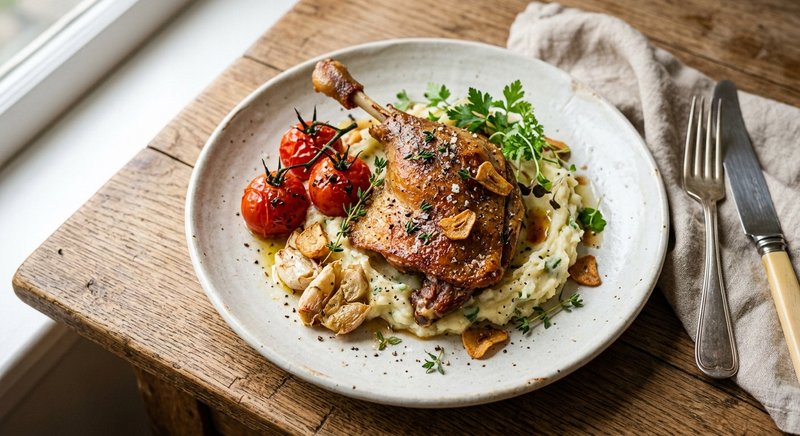 Gluten-Free Duck Confit — dinner recipe, serves 4