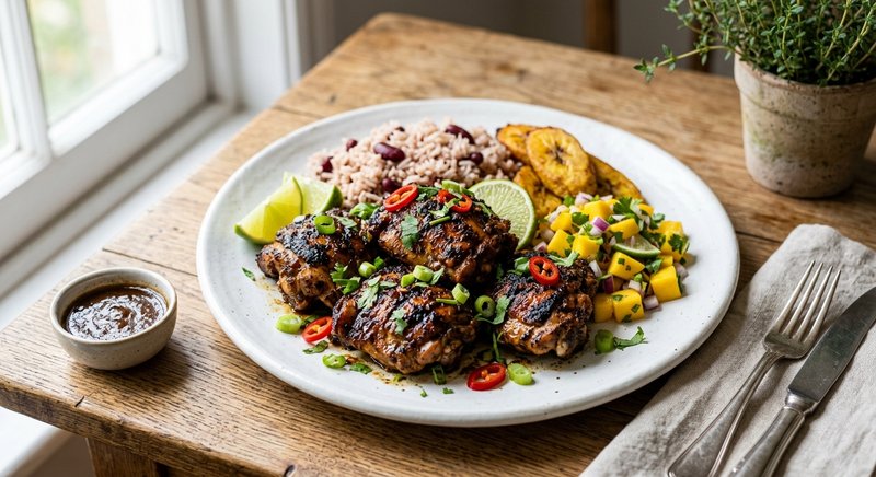 Gluten-Free Jerk Chicken — dinner recipe, serves 4
