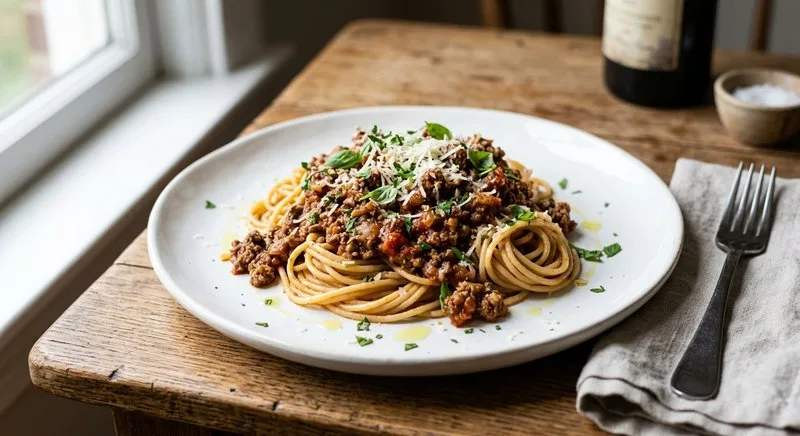 Gluten-Free Spaghetti Bolognese