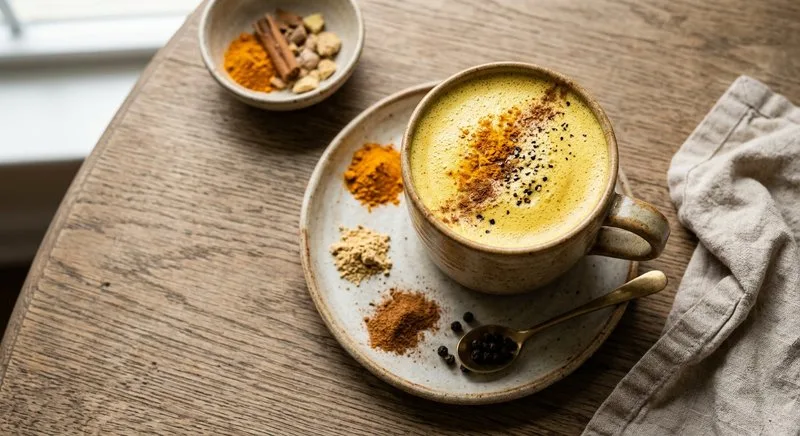 Gluten-Free Golden Milk Turmeric Latte