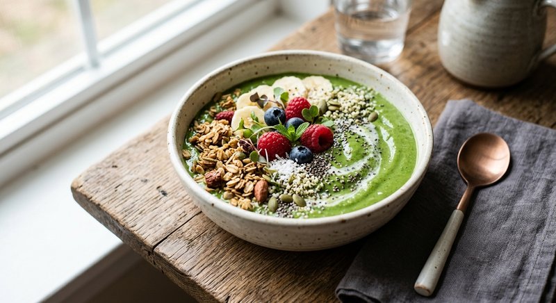 Gluten-Free Green Detox Smoothie — drinks and smoothies recipe, serves 2