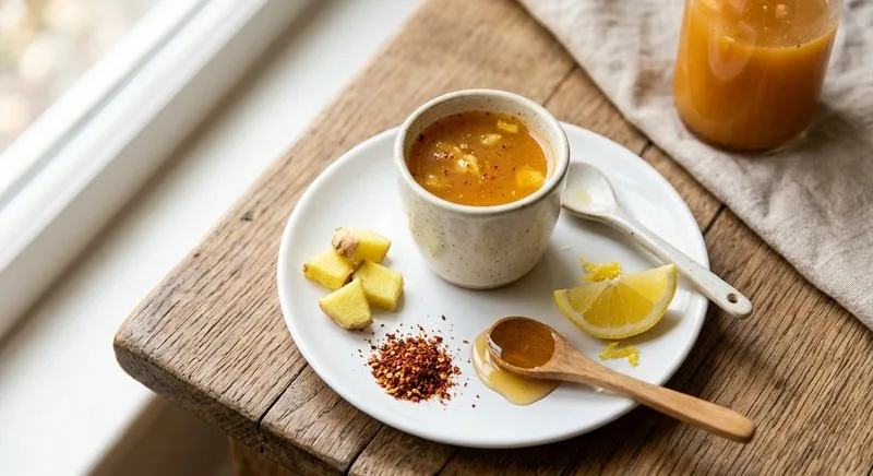 Gluten-Free Lemon Cayenne Detox Shot