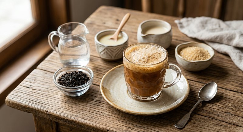 Gluten-Free Malaysian Teh Tarik — drinks and smoothies recipe, serves 2