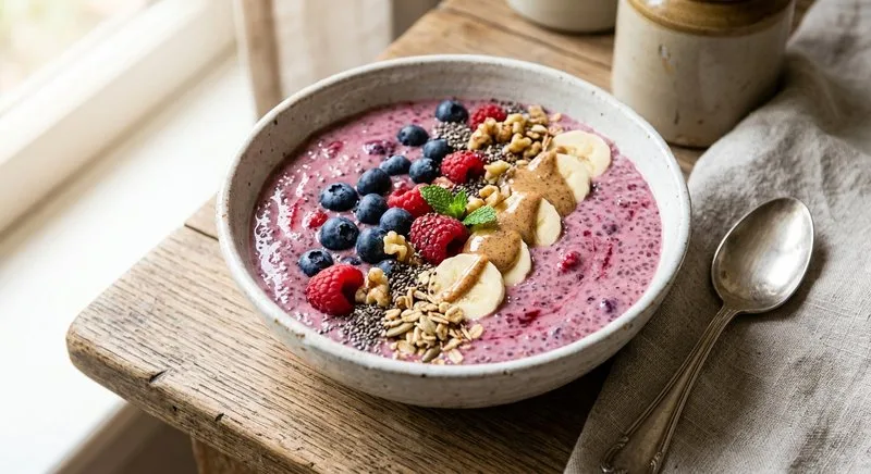 Gluten-Free Overnight Chia Smoothie