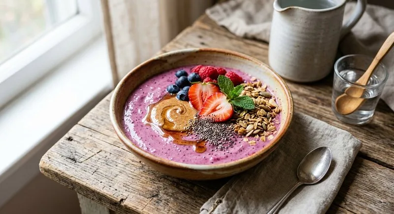 Gluten-Free Overnight Protein Smoothie