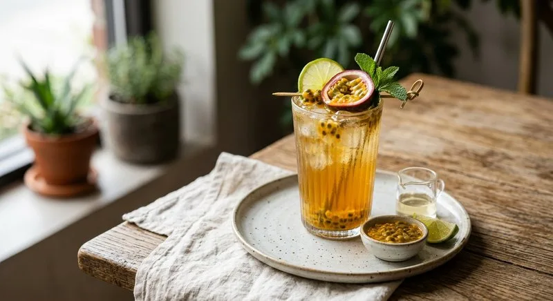 Gluten-Free Passion Fruit Iced Tea