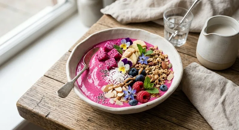 Gluten-Free Pitaya Dragon Fruit Smoothie