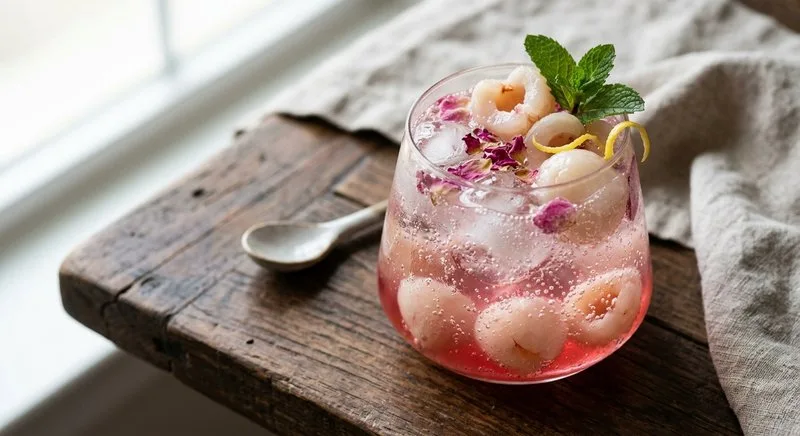 Gluten-Free Rose Lychee Sparkling