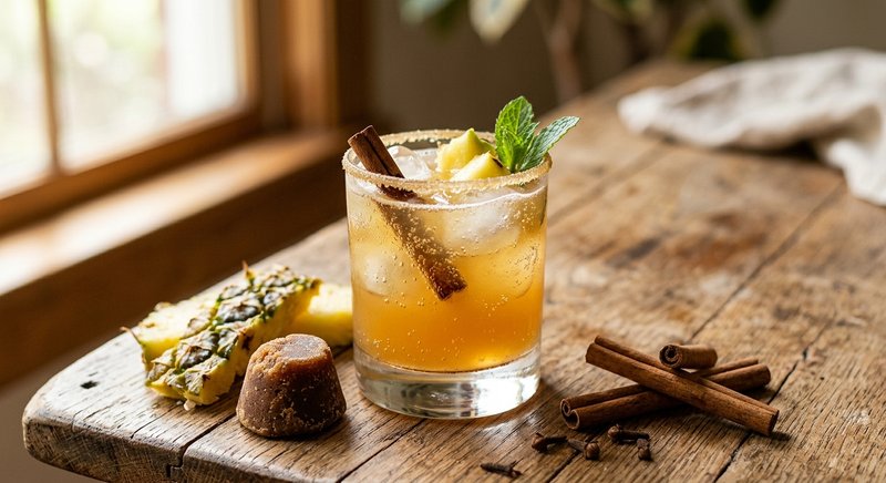Gluten-Free Tepache Mocktail — drinks and smoothies recipe, serves 2