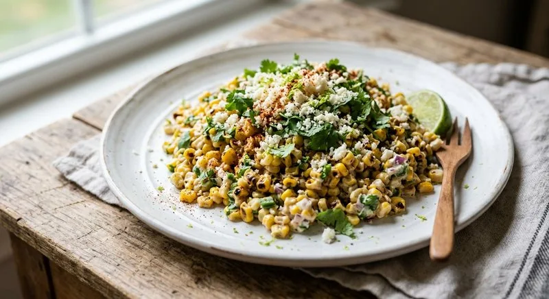 Gluten-Free Elote-Style Corn Salad