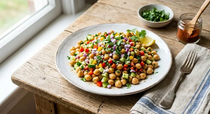 Gluten-Free Moroccan Chickpea Salad